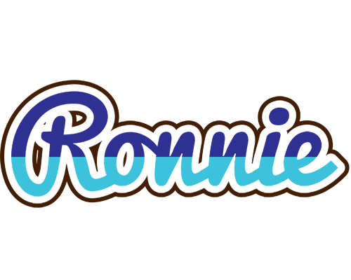 Ronnie raining logo
