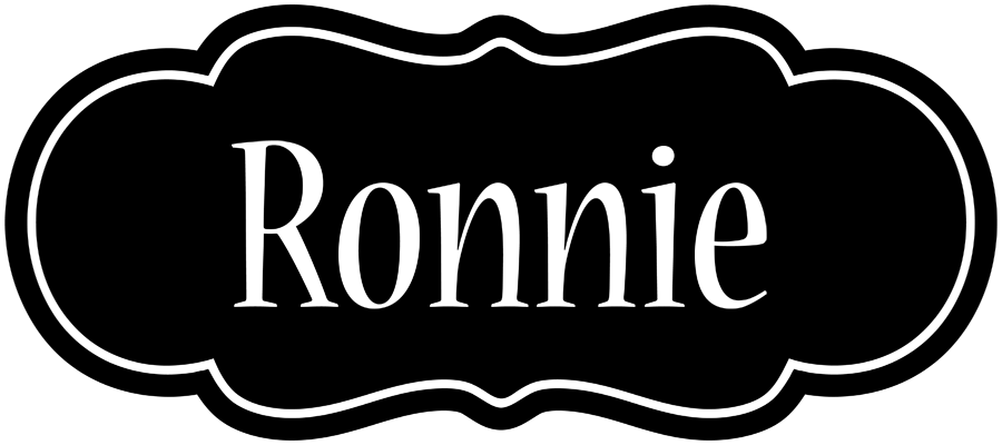 Ronnie welcome logo