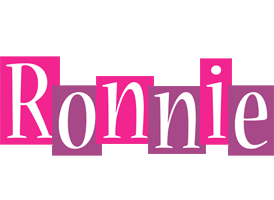 Ronnie whine logo