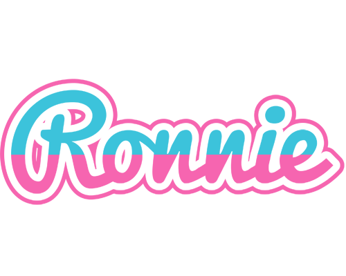 Ronnie woman logo