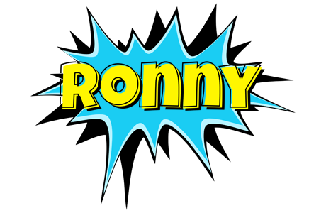 Ronny amazing logo