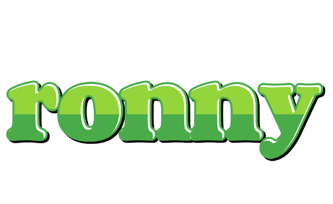 Ronny apple logo