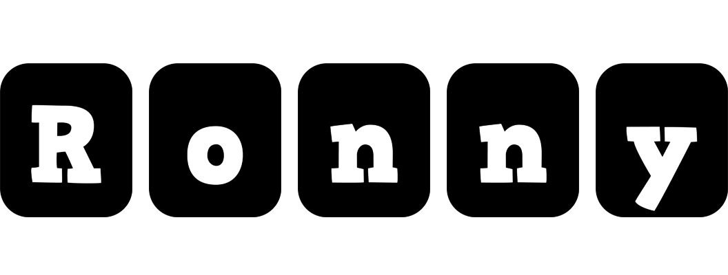 Ronny box logo