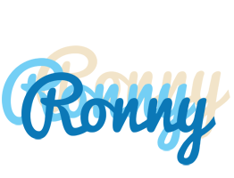 Ronny breeze logo