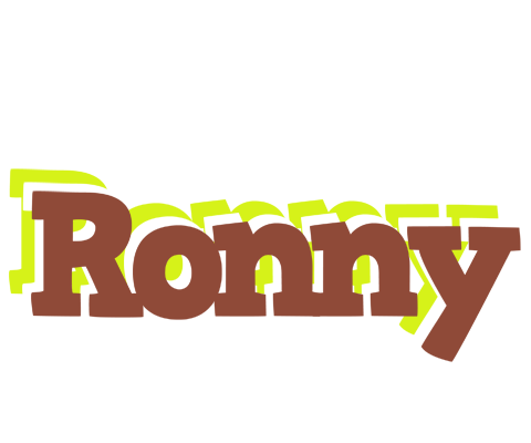 Ronny caffeebar logo