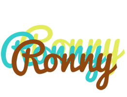 Ronny cupcake logo