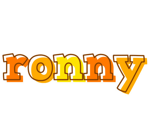 Ronny desert logo