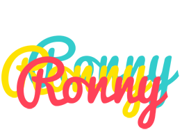 Ronny disco logo