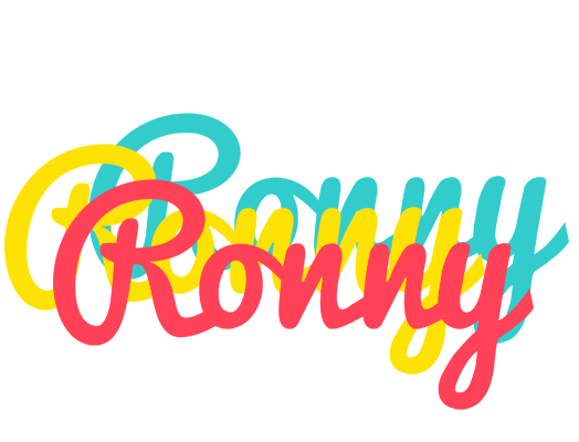 Ronny disco logo