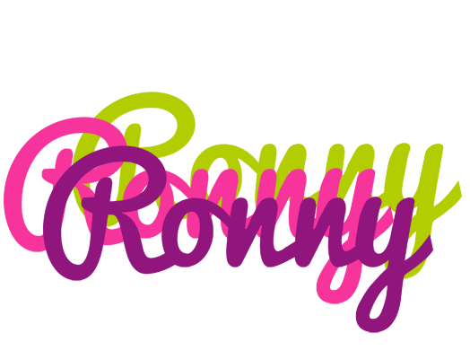 Ronny flowers logo