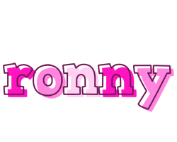 Ronny hello logo