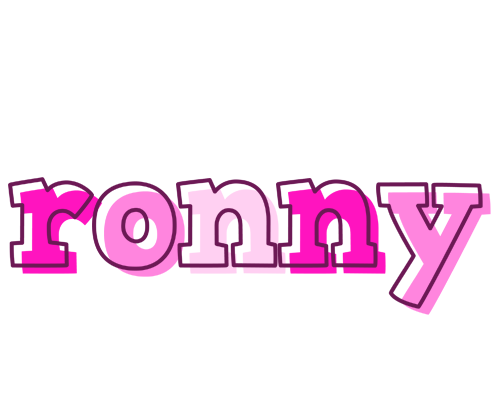 Ronny hello logo