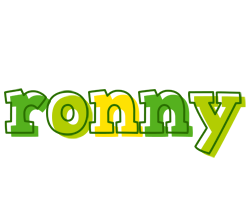 Ronny juice logo