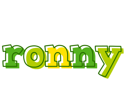Ronny juice logo