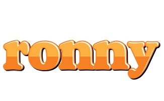 Ronny orange logo