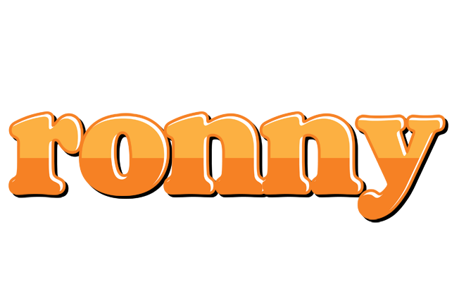 Ronny orange logo