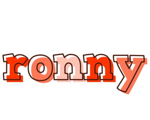 Ronny paint logo