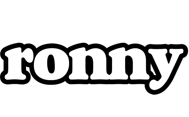 Ronny panda logo