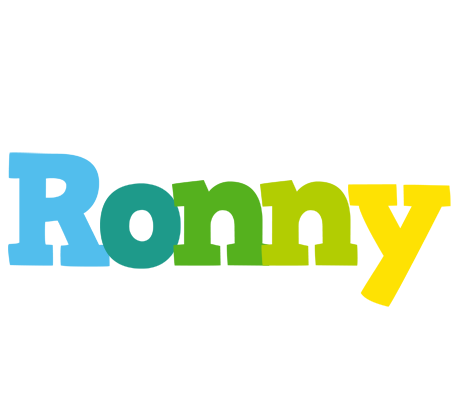 Ronny rainbows logo