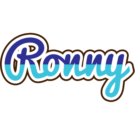 Ronny raining logo