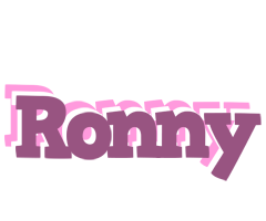 Ronny relaxing logo