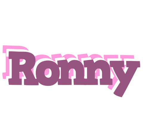 Ronny relaxing logo
