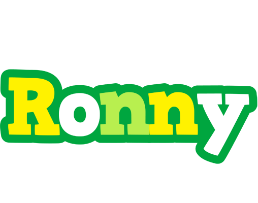 Ronny soccer logo