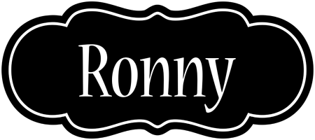 Ronny welcome logo