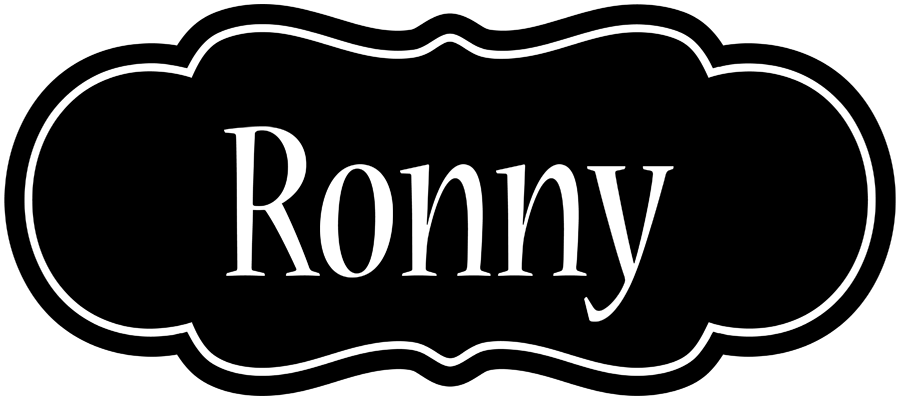 Ronny welcome logo
