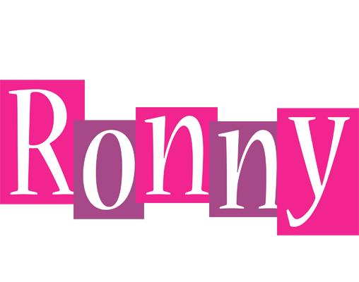 Ronny whine logo