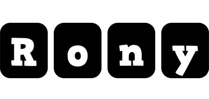 Rony box logo