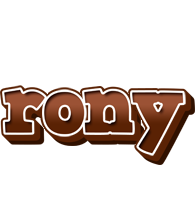 Rony brownie logo