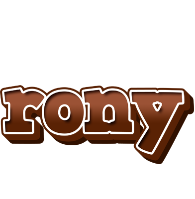 Rony brownie logo