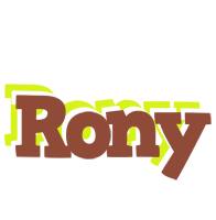 Rony caffeebar logo