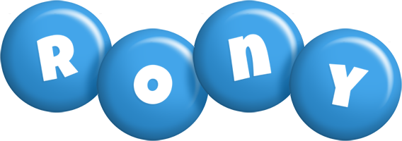 Rony candy-blue logo