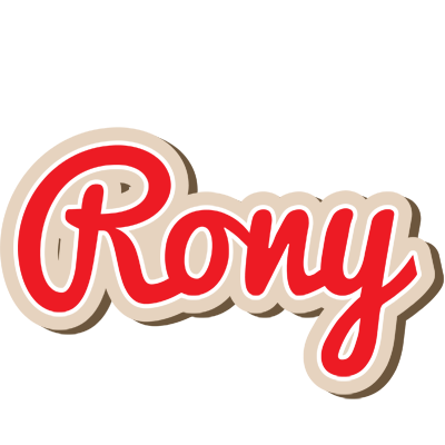 Rony chocolate logo