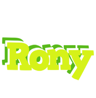 Rony citrus logo
