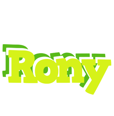 Rony citrus logo
