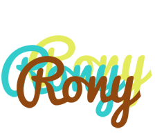 Rony cupcake logo