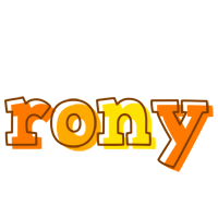Rony desert logo