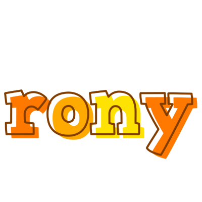 Rony desert logo