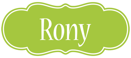Rony family logo