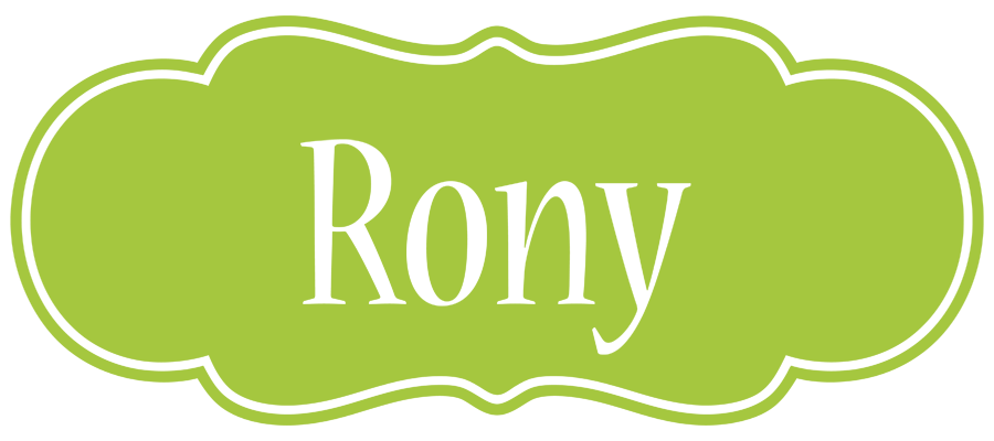 Rony family logo