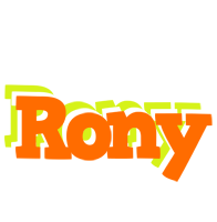 Rony healthy logo
