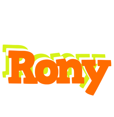 Rony healthy logo
