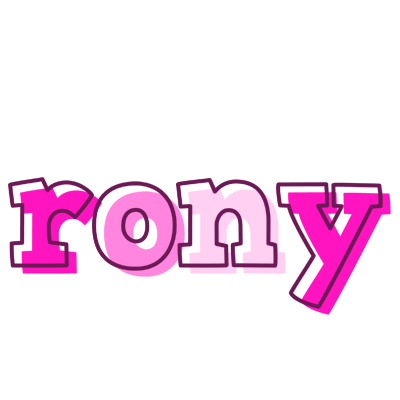Rony hello logo