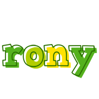 Rony juice logo