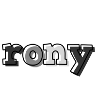 Rony night logo