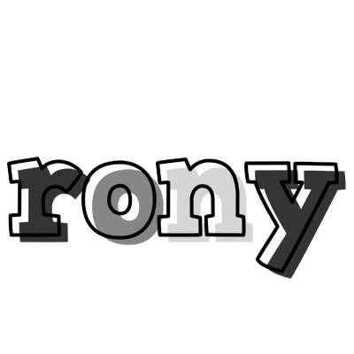 Rony night logo