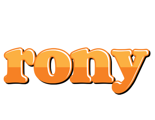 Rony orange logo